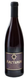 Bottle of Pinot Noir that links to our red wines on our online store.