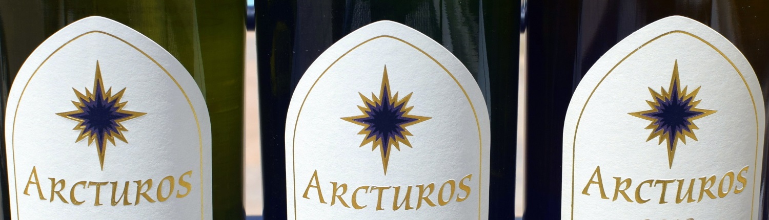 Arcturos labels with logo star.