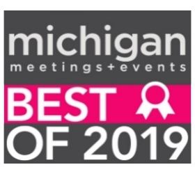 Michigan Meetings and Events Best Of Award for 2019.