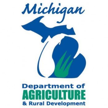 Logo and link to the Michigan Department of Agriculture & Rural Development.