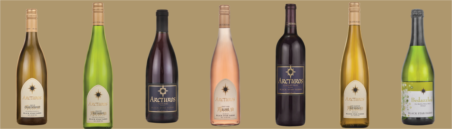 A variety of red, white, rose and sparkling wines.