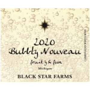 Label for the 2020 Bubbly Nouveau