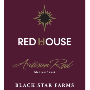 Label of the Red House Artisan Red.