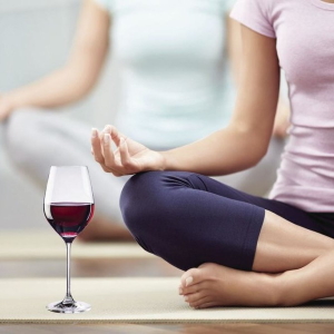 Yoga and Wine Square