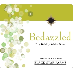 Label for the Bedazzled Sparkling Wine.