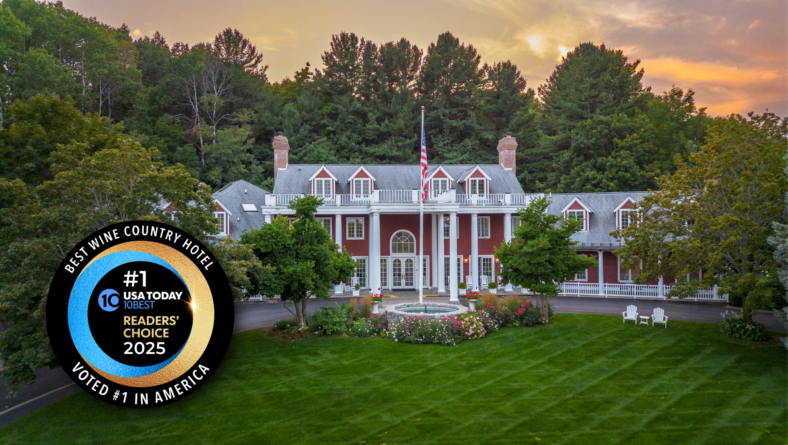 USA Today_Best_Wine_Country_Hotel_Home image Scraping melted Raclette over meat and potatoes