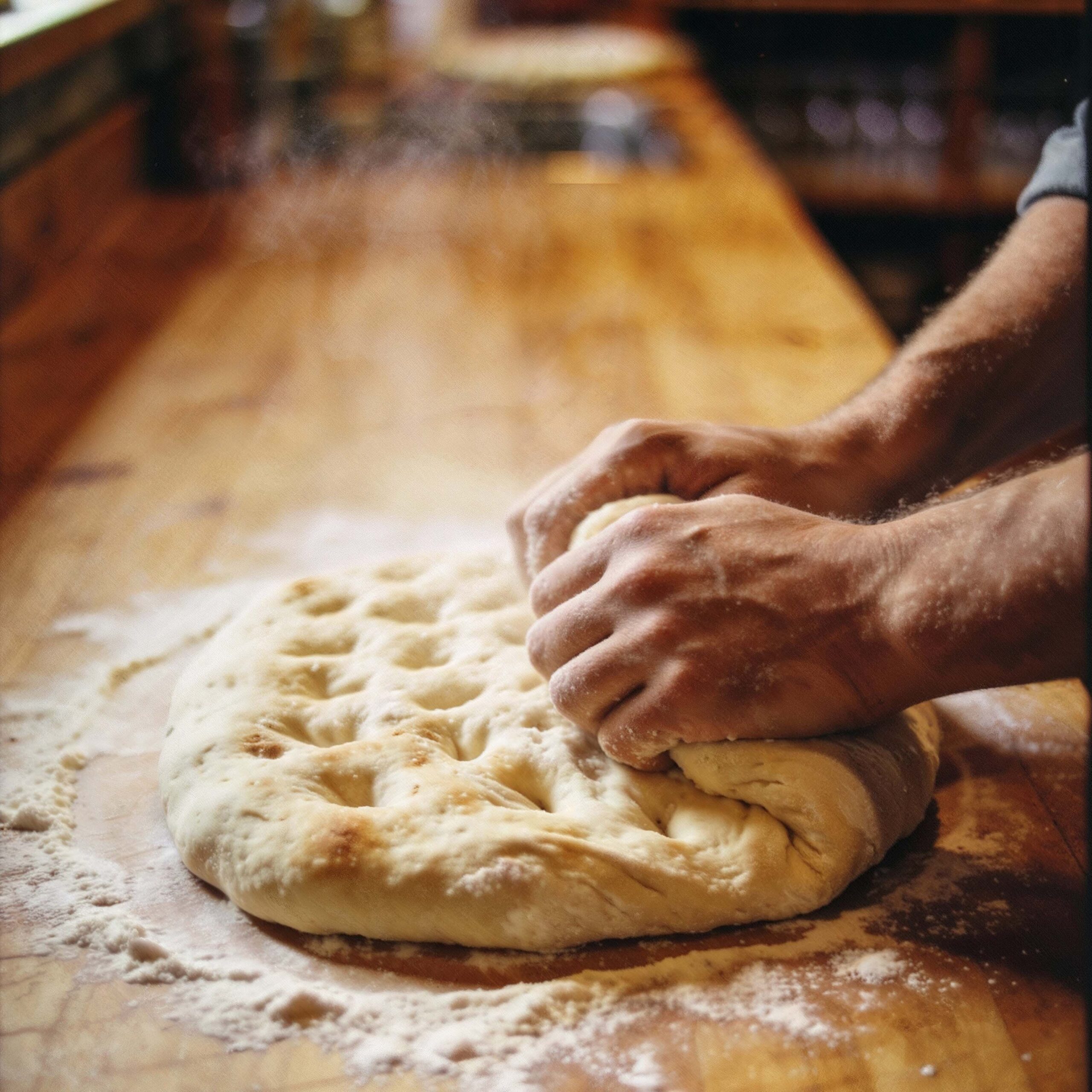 Events 4 A chef making pierogis.